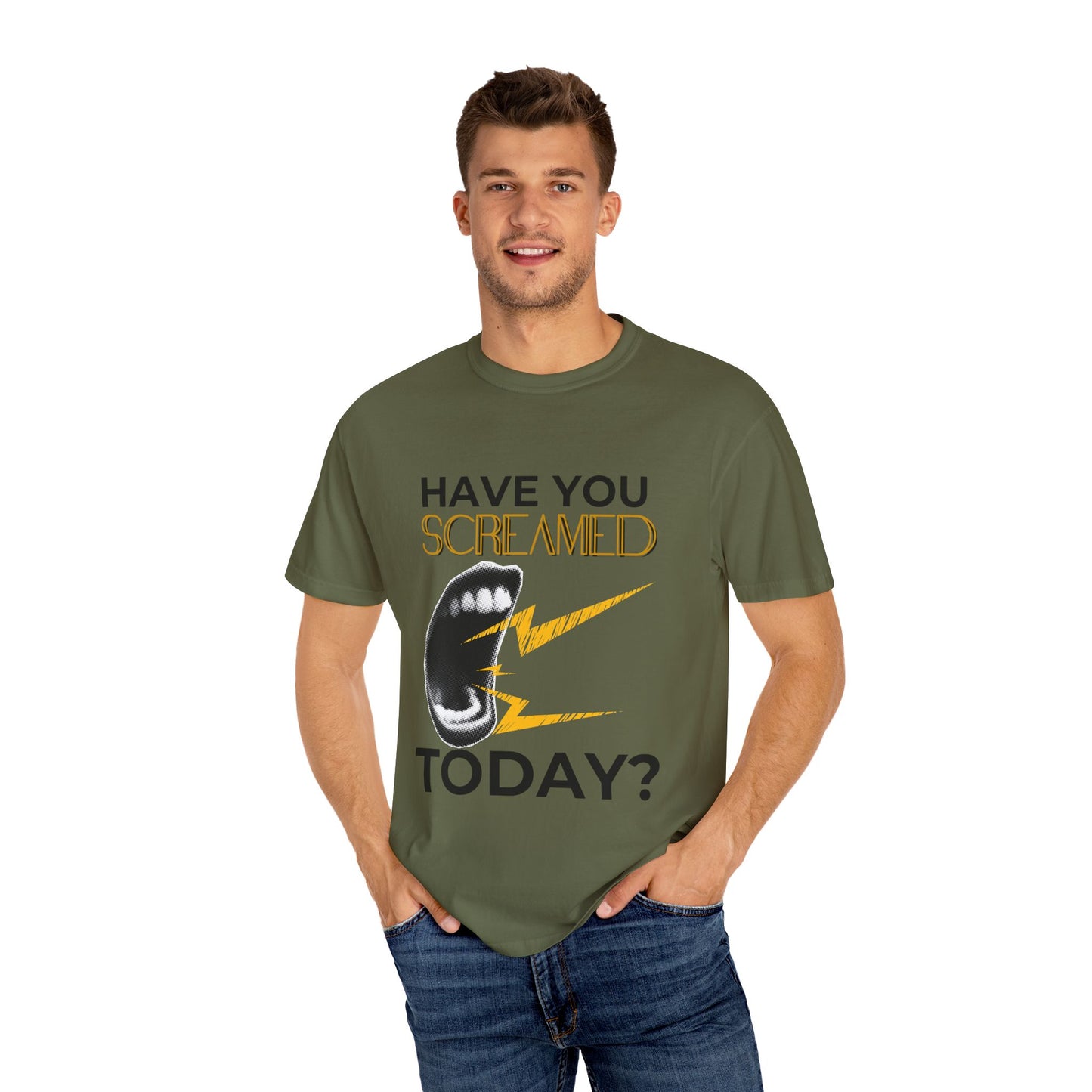 ADULTA COLLECTION - Have You Screamed Today? | Funny Gift, Casual Wear, Everyday Tee, Conversation Starter, Grown Up Tragedies