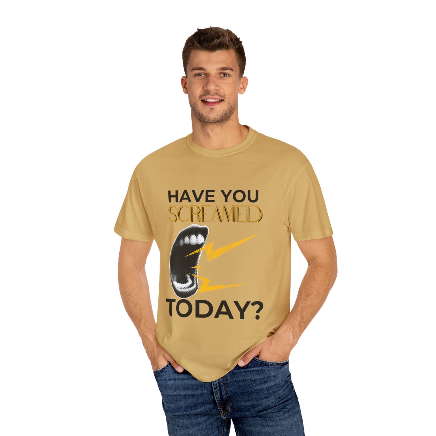 ADULTA COLLECTION - Have You Screamed Today? | Funny Gift, Casual Wear, Everyday Tee, Conversation Starter, Grown Up Tragedies