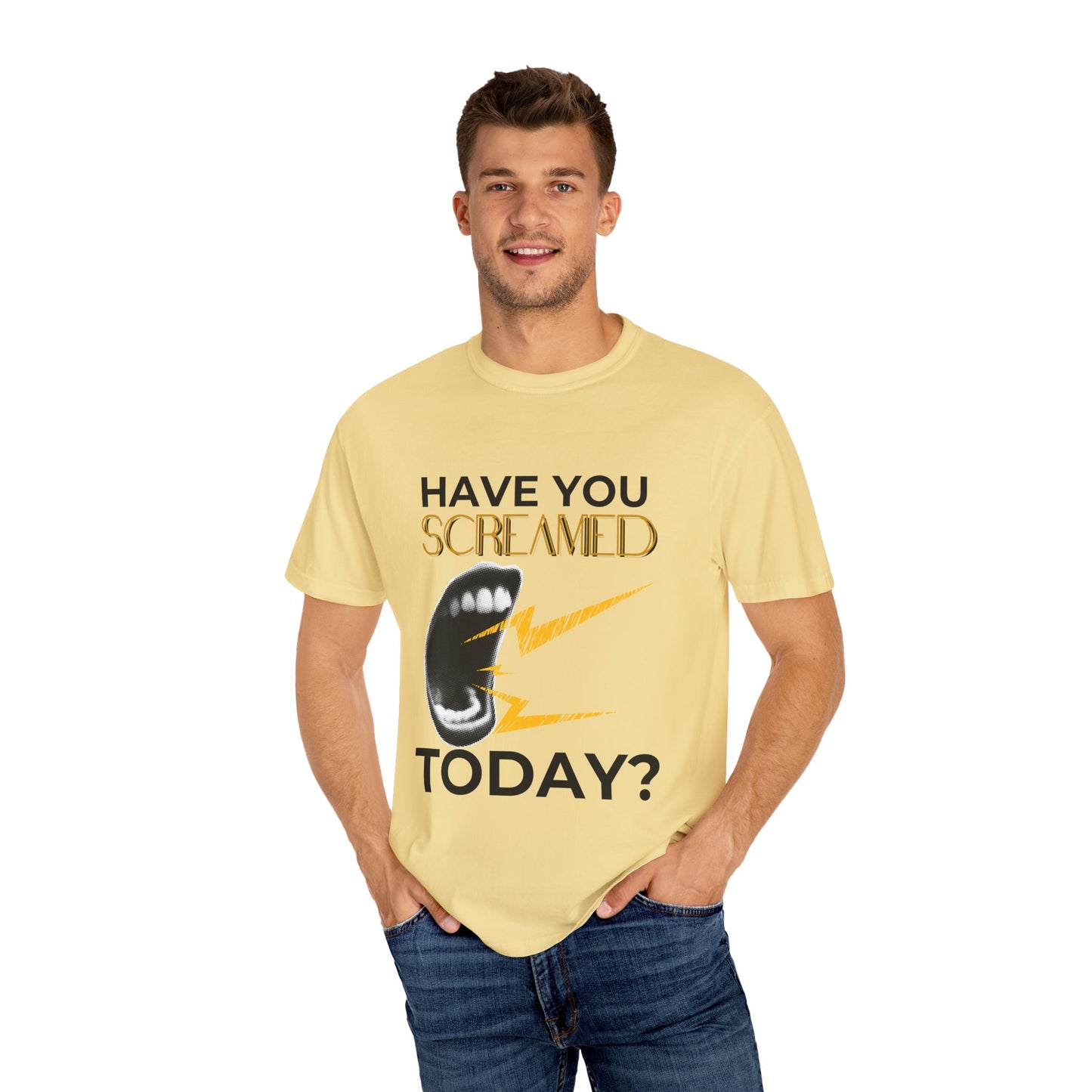 ADULTA COLLECTION - Have You Screamed Today? | Funny Gift, Casual Wear, Everyday Tee, Conversation Starter, Grown Up Tragedies