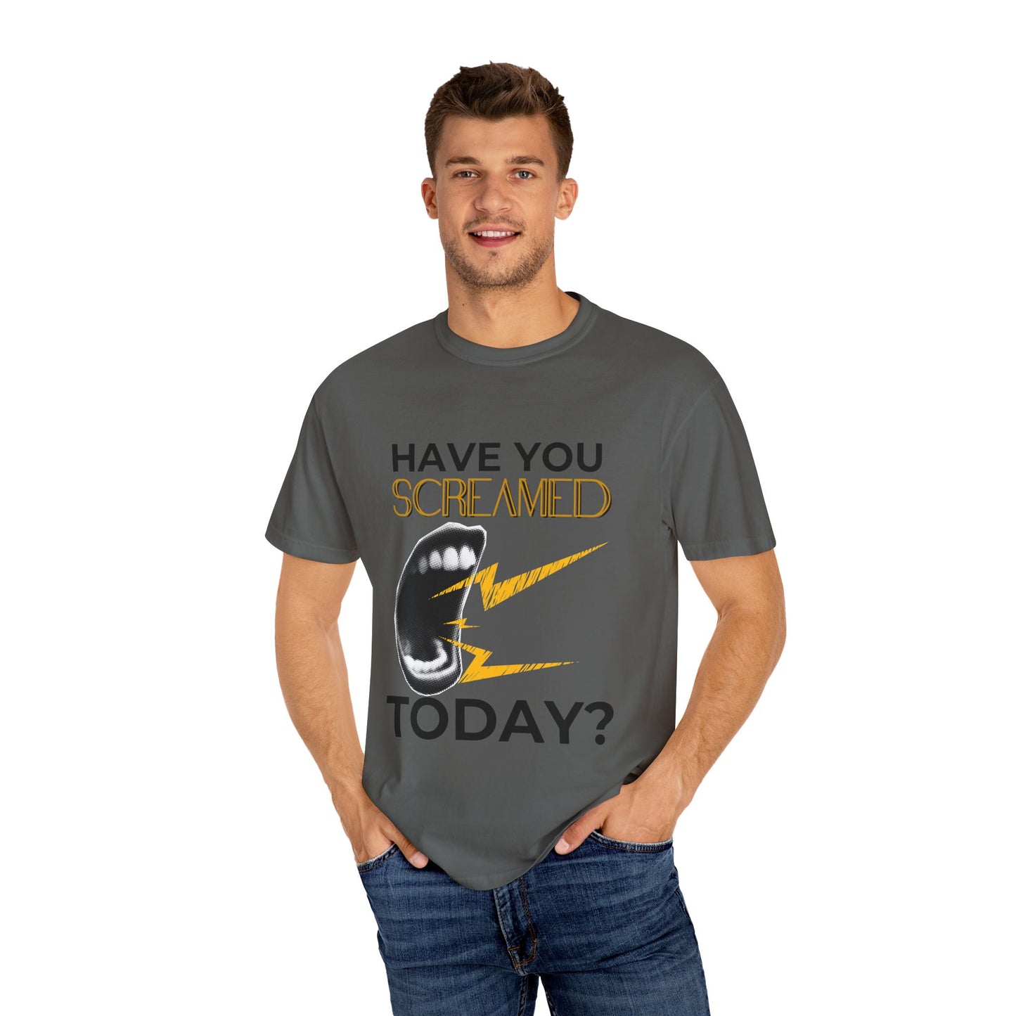 ADULTA COLLECTION - Have You Screamed Today? | Funny Gift, Casual Wear, Everyday Tee, Conversation Starter, Grown Up Tragedies